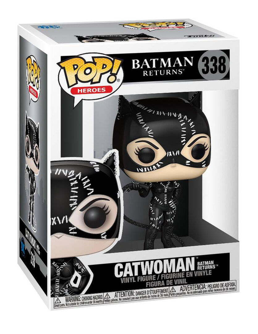 Figurine Funko Pop! N&deg;338 | Batman Le Defi | Catwoman